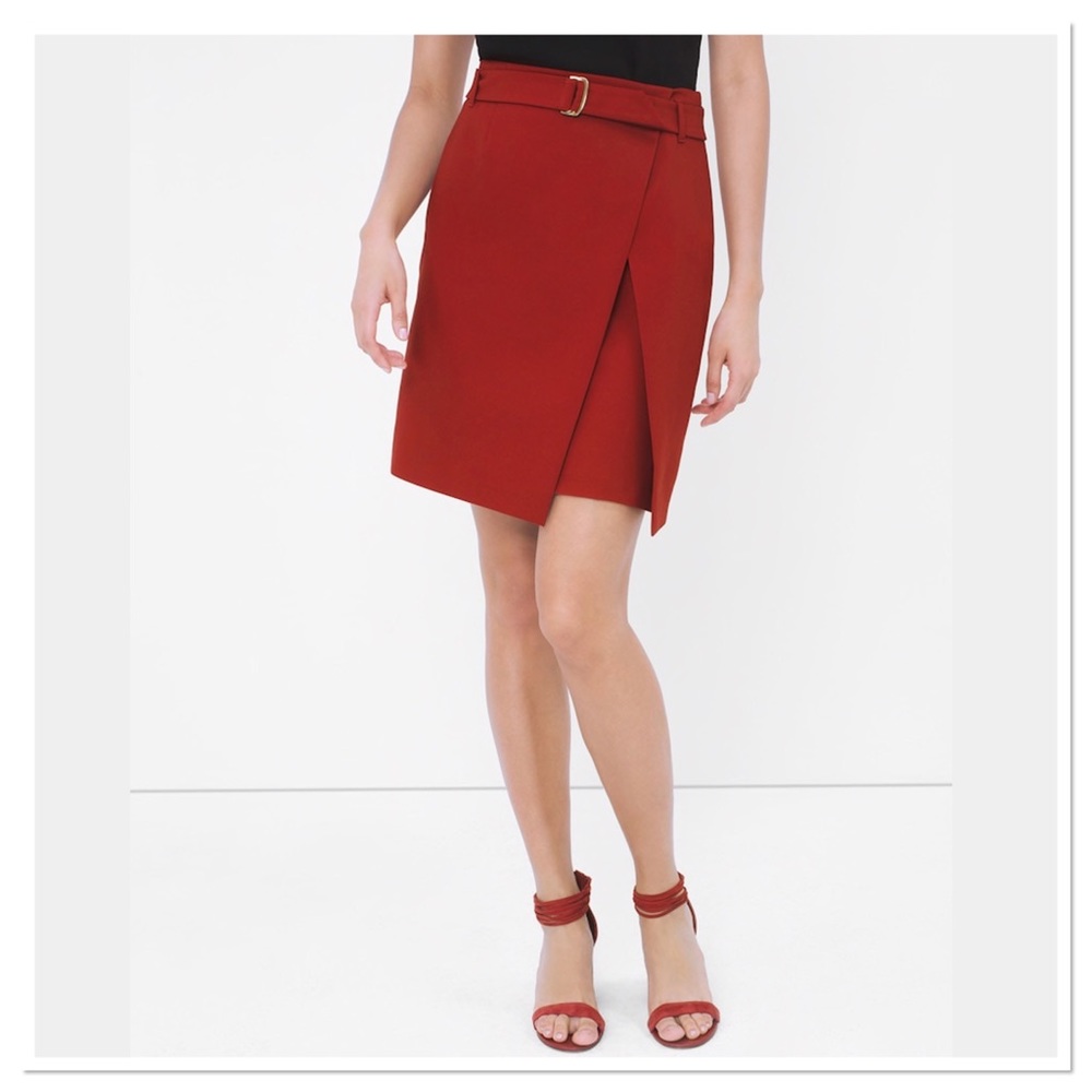 White House Black Market Envelope A-Line Skirt 8